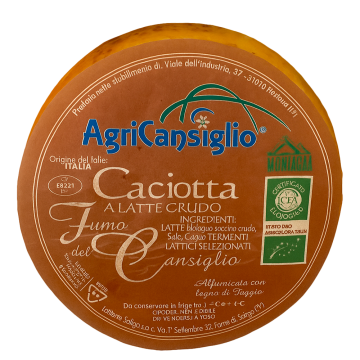 Caciotta BIO Fumo del Cansiglio